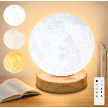 Light Therapy Lamp – 10,000 Lux Sun Lamp With 3 Color Temperatures, Stepless Brightness, Timer & Memory Function – Full Spectrum Sunlight Lamp With Remote Control for Home & Office
